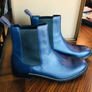 Men's Gucci calf boots - deep purple